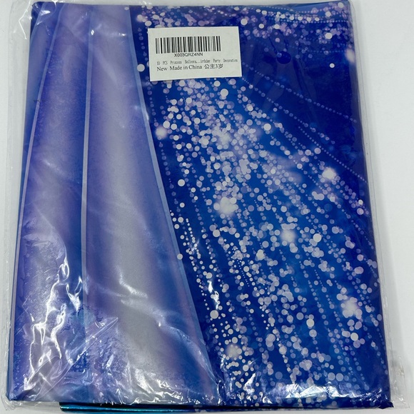 Disney Princess’s 10pcs foil balloons birthday party w/number 3 balloon - Picture 1 of 11